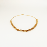 Alice Neiva Half Fold Necklace Gold Plated MOD Jewellery