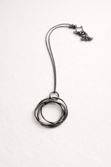 Ana Sales Mayi Long Silver Necklace MOD Jewellery
