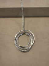 Ana Sales Mayi Long Silver Necklace MOD Jewellery