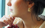 Ana Sales Rubus Large Hoop Earrings - Gold MOD Jewellery