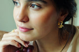 Ana Sales Rubus Large Hoop Earrings - Silver MOD Jewellery