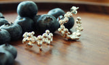 Ana Sales Rubus Large Hoop Earrings - Silver MOD Jewellery