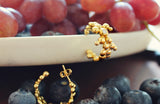 Ana Sales Rubus Large Hoop Earrings - Silver MOD Jewellery