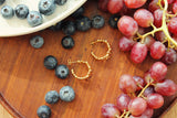 Ana Sales Rubus Large Hoop Earrings - Silver MOD Jewellery