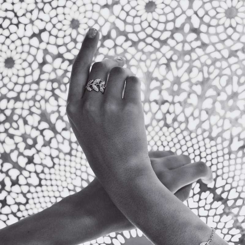 Brigitte Adolph Helena Silver Ring MOD Jewellery
