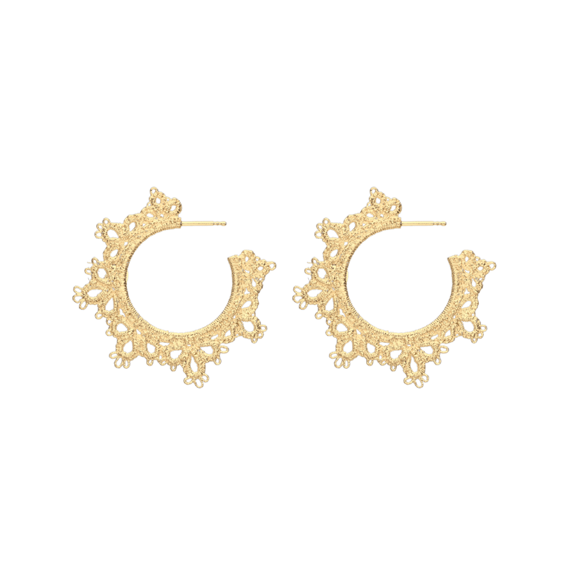 Brigitte Adolph Juanita Earrings Gold Plated MOD Jewellery