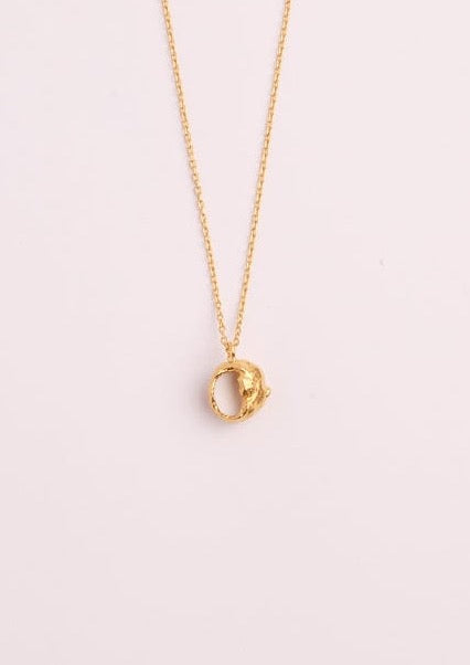 Bruno da Rocha cotton necklace gold plated MOD Jewellery