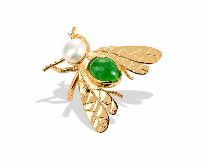 Bruno da Rocha Moth Jade Ring MOD Jewellery