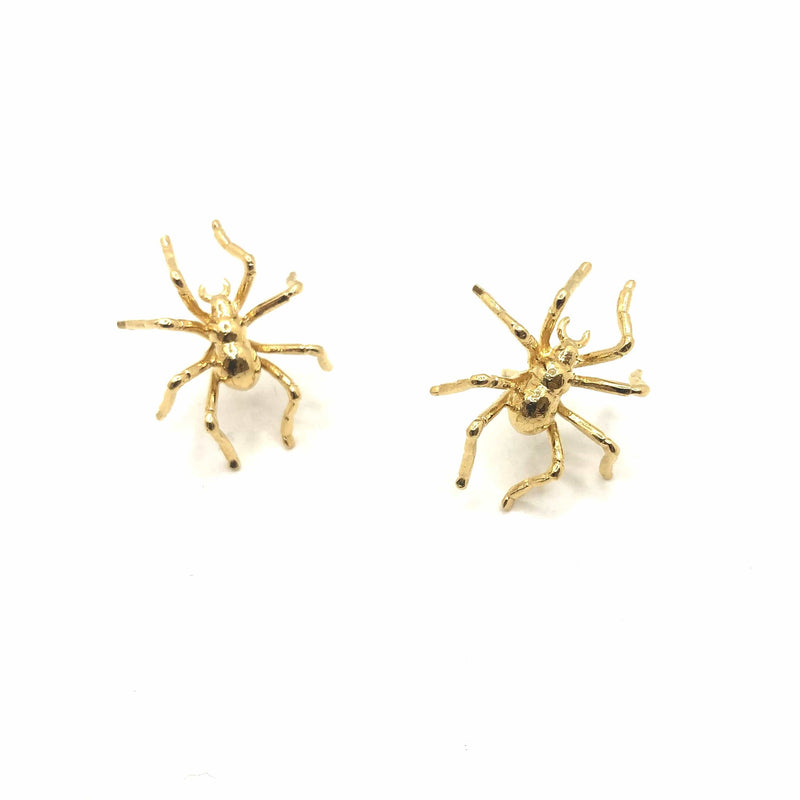 Bruno da Rocha spider earrings gold plated MOD Jewellery