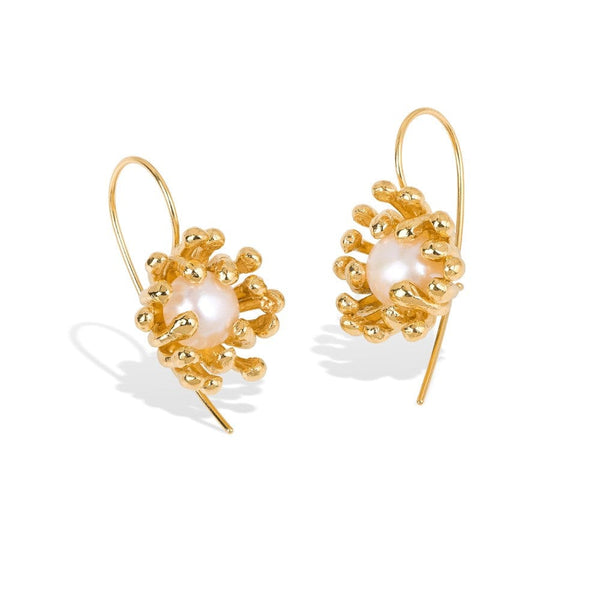 Bruno da Rocha STOMA earrings gold plated MOD Jewellery