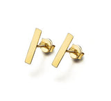 Goldstock Circle gold earring (individual) MOD Jewellery