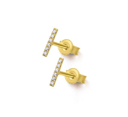 Goldstock Diamond stick earrings (individual) MOD Jewellery