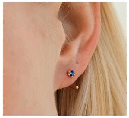 Goldstock Sapphire Gold Earcuff MOD Jewellery
