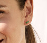 Goldstock Wild Earcuff Gold Emerald MOD Jewellery