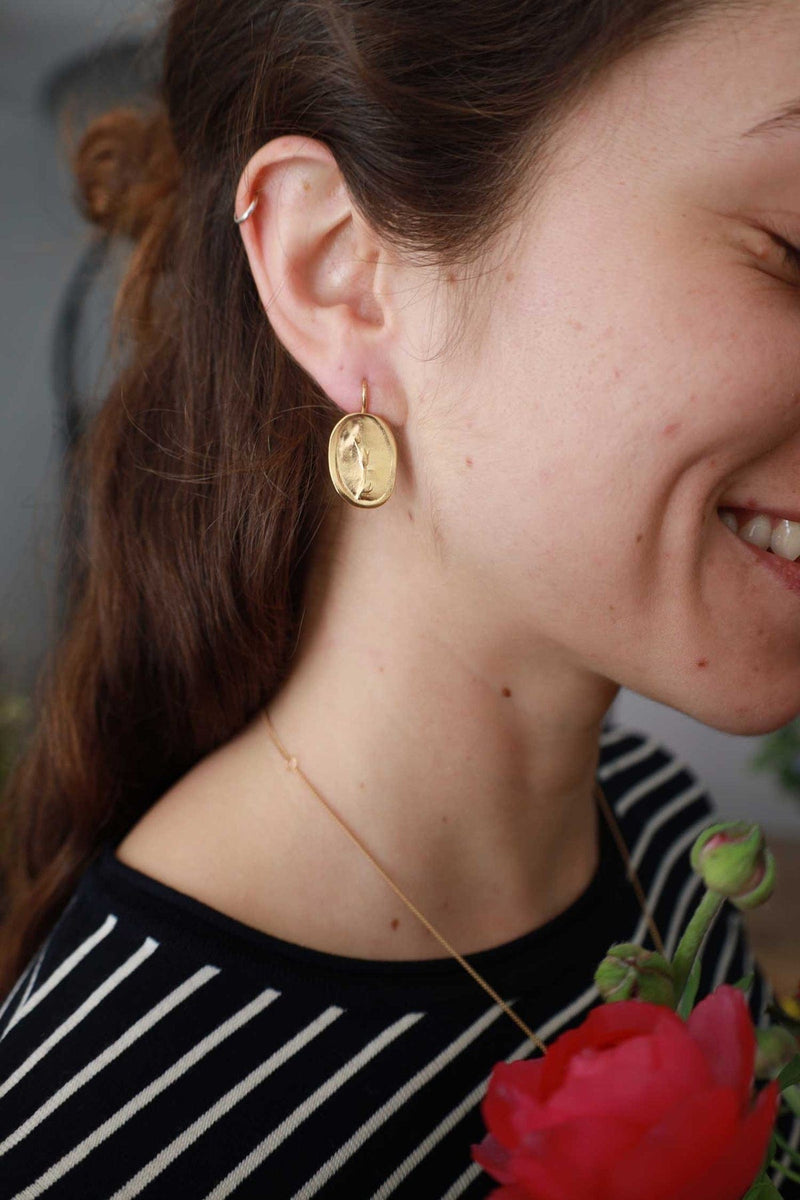 In√™s Telles Floria Round Earrings MOD Jewellery
