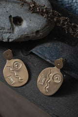 Inês Telles Águatinta Gravura Earrings MOD Jewellery