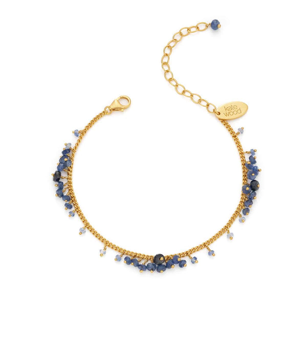 Kate Wood Scattered Row Sapphire Bracelet MOD Jewellery