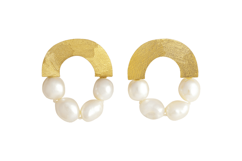 Kathia Bucho Melting Pearl Earrings MOD Jewellery