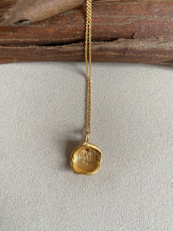 Little Nothing Chestnut Gold Plated Necklace MOD Jewellery