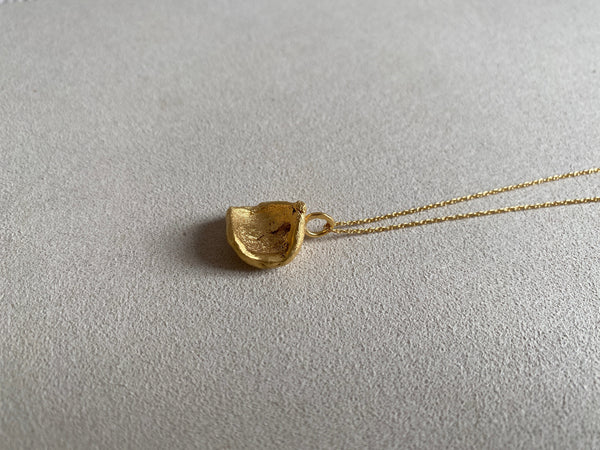 Little Nothing Chestnut Gold Plated Necklace MOD Jewellery