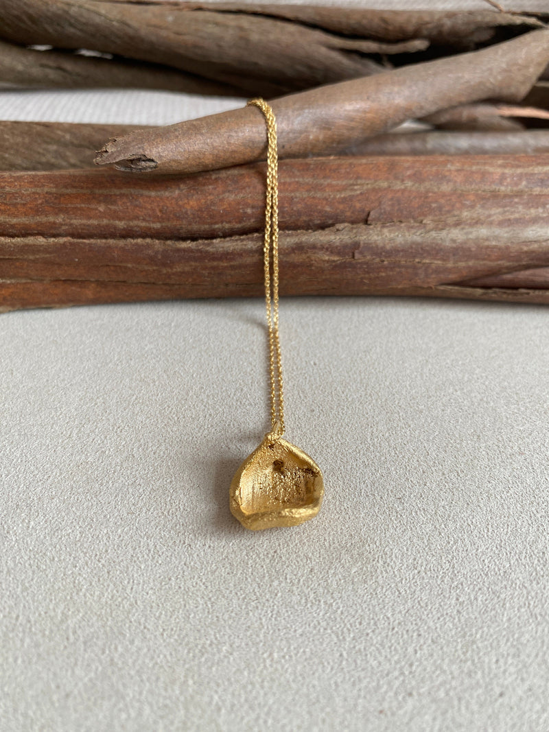 Little Nothing Chestnut Gold Plated Necklace MOD Jewellery