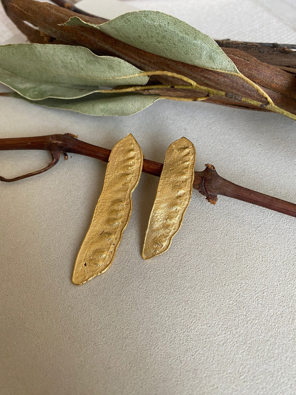 Little Nothing Piorno Gold Plated Earrings MOD Jewellery