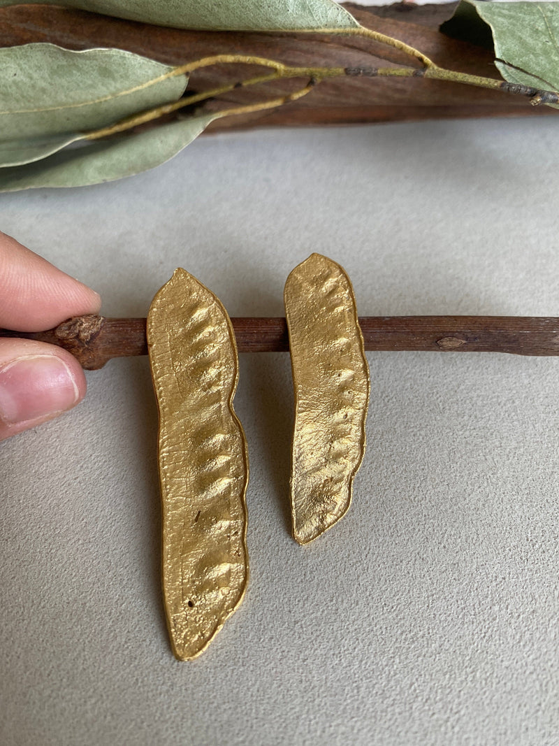 Little Nothing Piorno Gold Plated Earrings MOD Jewellery