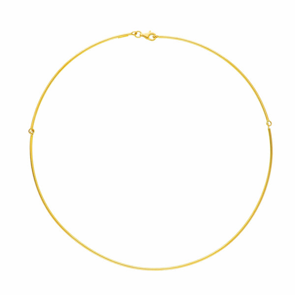 Songa Rigid gold necklace II MOD Jewellery