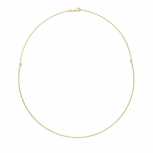 Songa Rigid gold necklace MOD Jewellery
