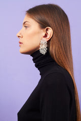 Susana Teixeira Clouds Long Earrings - Silver MOD Jewellery