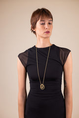 Susana Teixeira Statement Coil Necklace - Gold MOD Jewellery