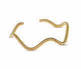 Susana Teixeira Vortice Wavy Bangle - Gold MOD Jewellery