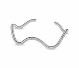 Susana Teixeira Vortice Wavy Bangle - Silver MOD Jewellery