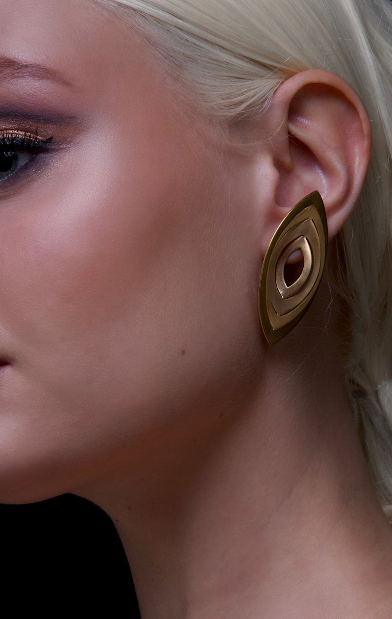 Vangloria Vesica Earrings MOD Jewellery