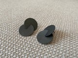 Zaremski Circles Oxidised earrings MOD Jewellery