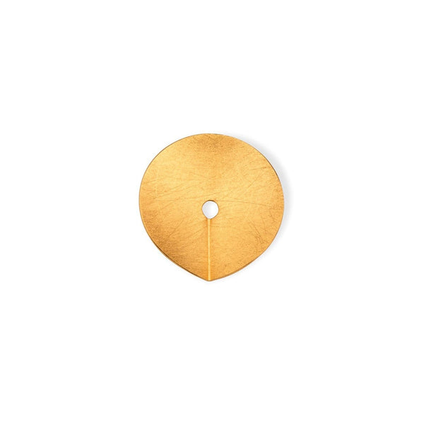 Zaremski Groove gold plated Pendant MOD Jewellery