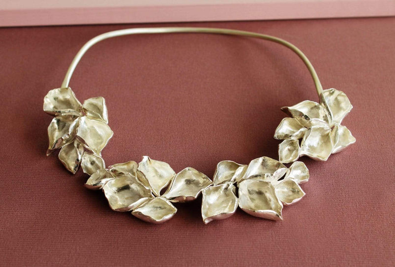 Ana Sales Bloom Signature Silver Necklace MOD Jewellery