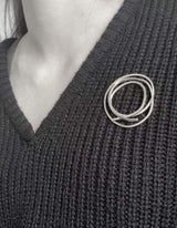 Ana Sales Mayi Silver Brooch MOD Jewellery