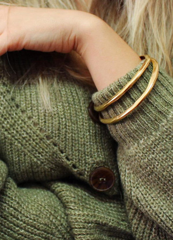 Ana Sales Mero Bracelet MOD Jewellery - 24k Gold plated silver