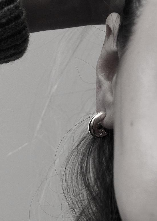 Ana Sales Mero Hoop Earrings MOD Jewellery - Sterling silver