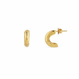 Ana Sales Mero Hoop Earrings MOD Jewellery - 24k Gold plated silver