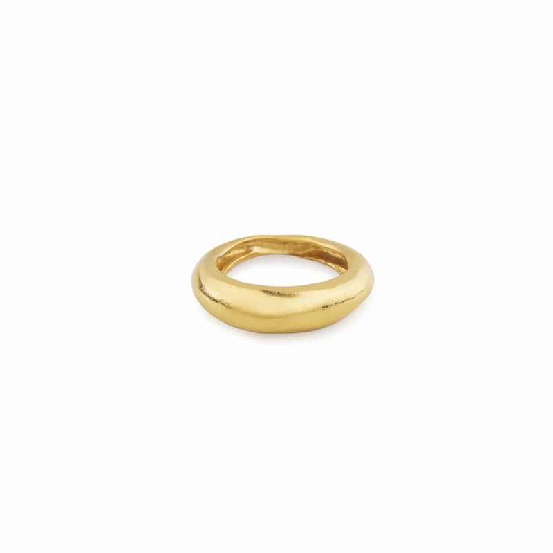 Ana Sales Mero Silver Ring MOD Jewellery - 24k Gold plated silver