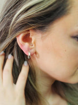 Ana Sales Mero Small Hoop Earrings MOD Jewellery - Sterling silver