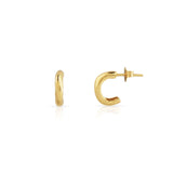 Ana Sales Mero Small Hoop Earrings MOD Jewellery - 24k Gold plated silver