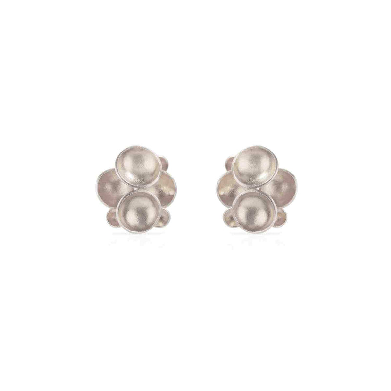 Ana Sales Mush Silver Earrings MOD Jewellery
