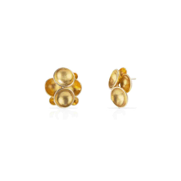 Ana Sales Mush Silver Earrings MOD Jewellery