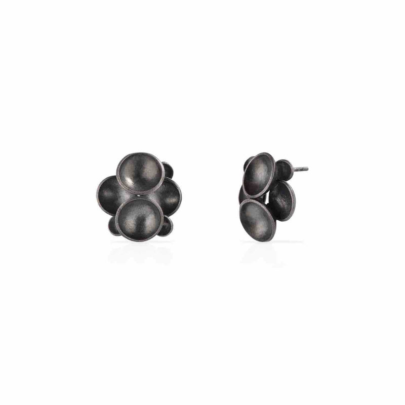 Ana Sales Mush Silver Earrings MOD Jewellery
