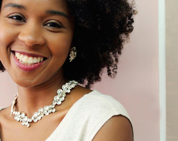 Ana Sales Mush Silver Necklace MOD Jewellery