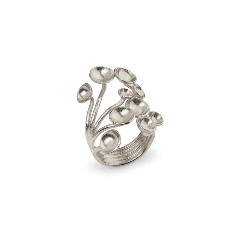 Ana Sales Mush Silver Ring MOD Jewellery