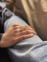 Ana Sales Mush Silver Ring MOD Jewellery
